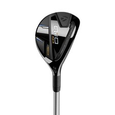 LEFT HANDED TAYLORMADE QI10 MAX RESCUE 4 HYBRID GRAPHITE REGULAR STANDARD