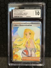 Pokemon Mega Evolution Lillie’s Determination 184/132 SIR on eBay