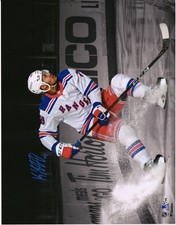 K'Andre Miller New York Rangers Signed 11x14 Spotlight Photo-LE 79