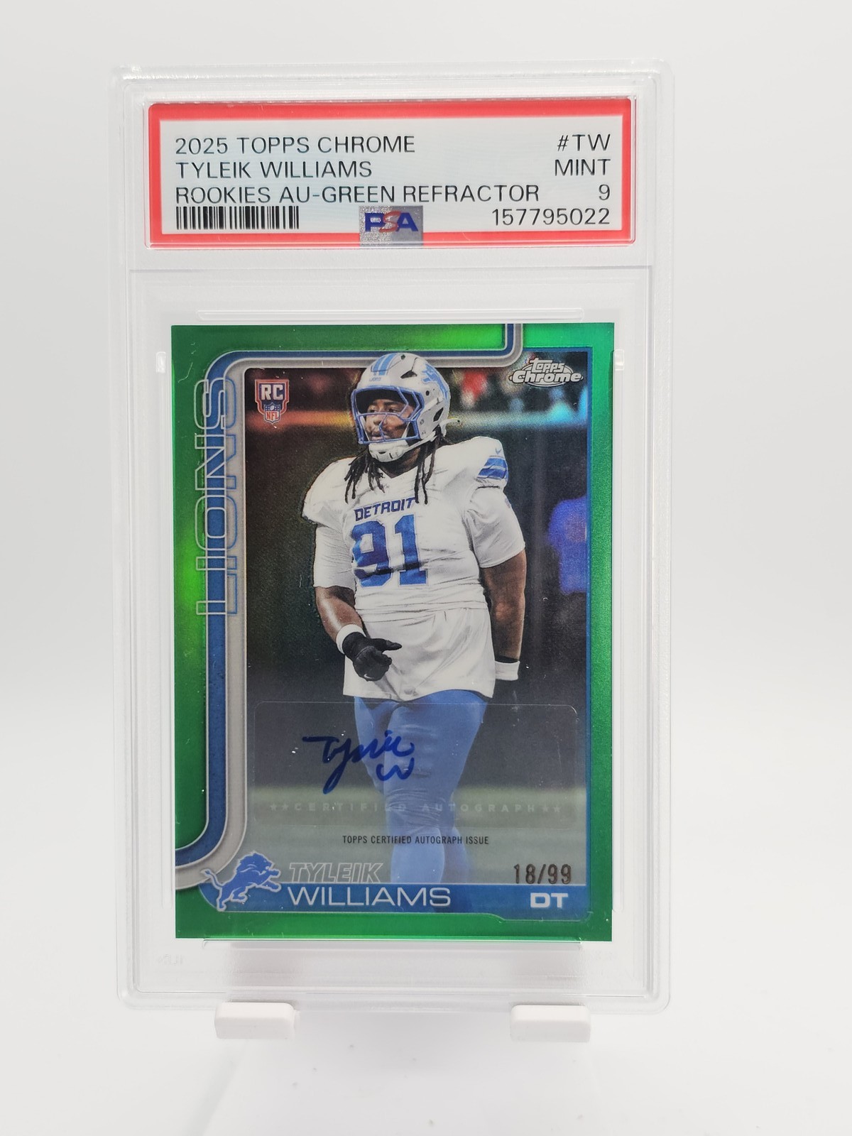 Tyleik Williams card image
