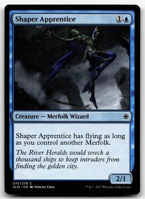 Shaper Apprentice 75 Common Ixalan Magic: The Gathering Moderately Played