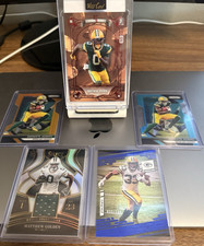 Panini Matthew Golden Davante Adams Aaron Jones Packers 5 Card Lot Select Prizm