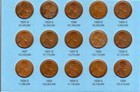 (84) Coins Lincoln Wheat Cent 1909-1940 In Whitman 3 Page Album - Book # 9004 — photo 8