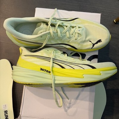 Puma Deviate Nitro 4 Apple Spritz / Lux Lime Green - Size 13
