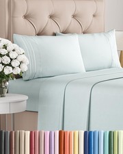 King Size 4 Piece Sheet Set - Comfy Breathable Cooling Bed Sheets Set - Hote...