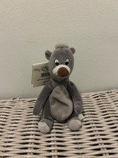 Vintage Disney Store Bean Bag Jungle Book Baloo Bear Plush NWT