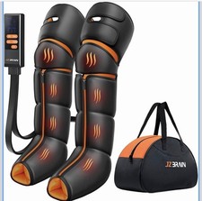 Leg Massager with Heat and Compression : Foot and Calf Massager for Circulation