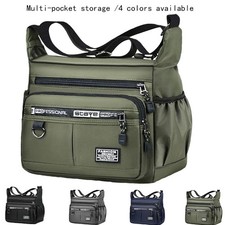 Large Capacity Crossbody Bag Waterproof Messenger Bag New Men's Shoulder Bag UK