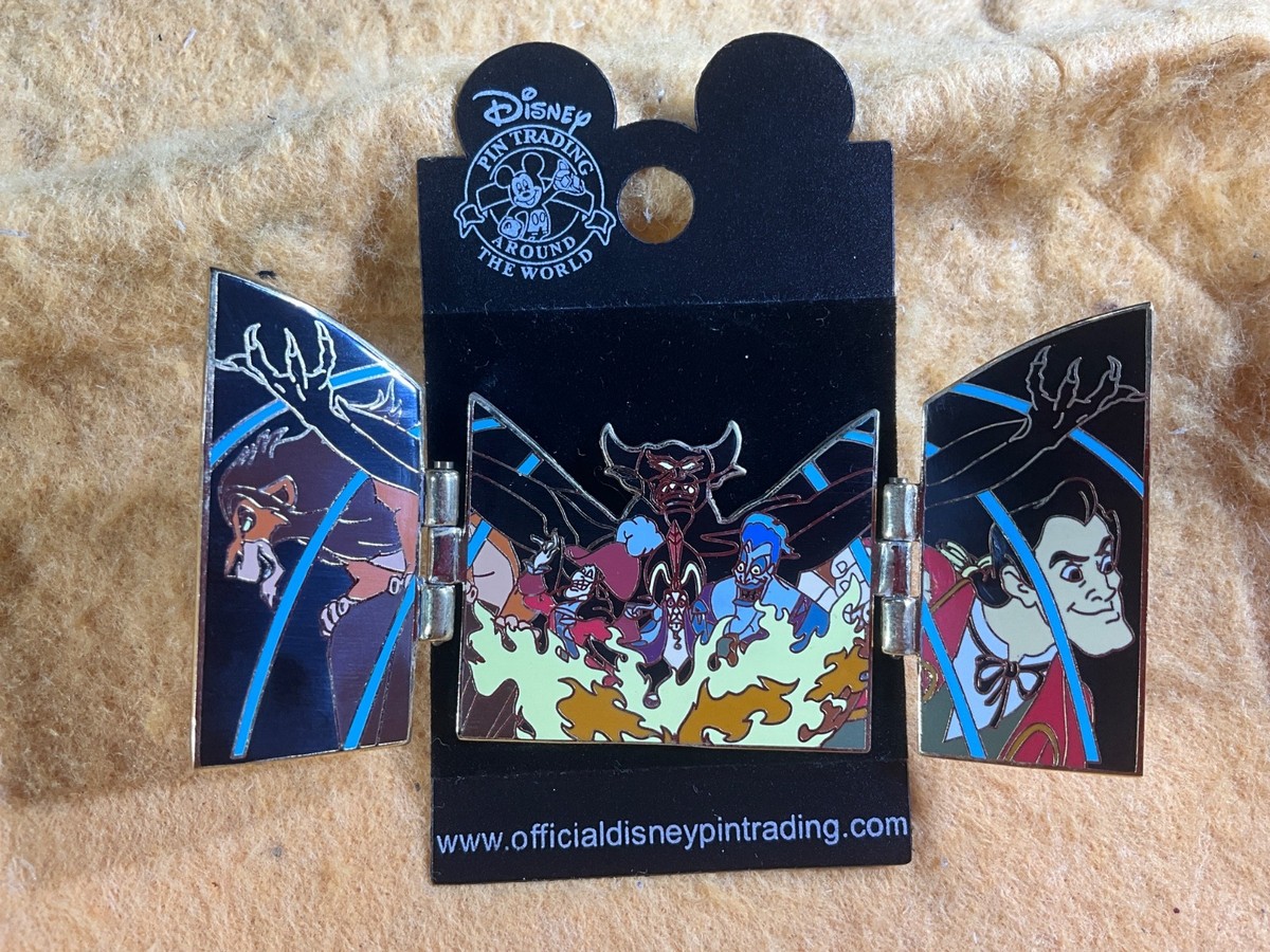 N12-96 DISNEY PIN - DISNEY VILLAINS INSIDE THE OPENING GATES OF