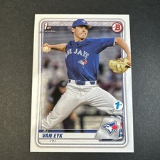 2020 Bowman Draft #BD-93 CJ Van Eyk  1st Edition Toronto Blue Jays