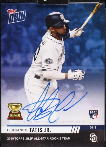2019 Topps Chrome - Fernando Tatís Jr. - #203 - Pink Refractor (RC