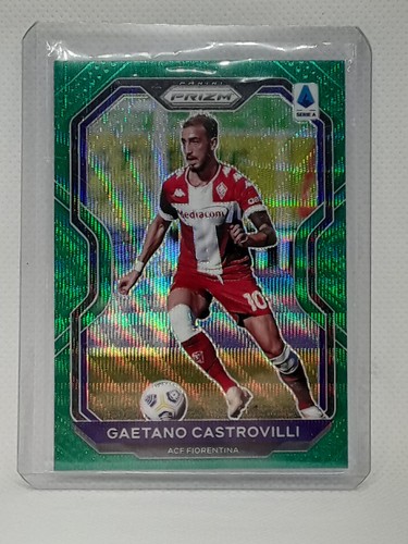 Gaetano Castrovilli 2020-21 Chronicles Prizm Green Wave #24 - Fiorentina