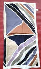 Nordstrom Silk Print Large Square Scarf. 34" x 34"