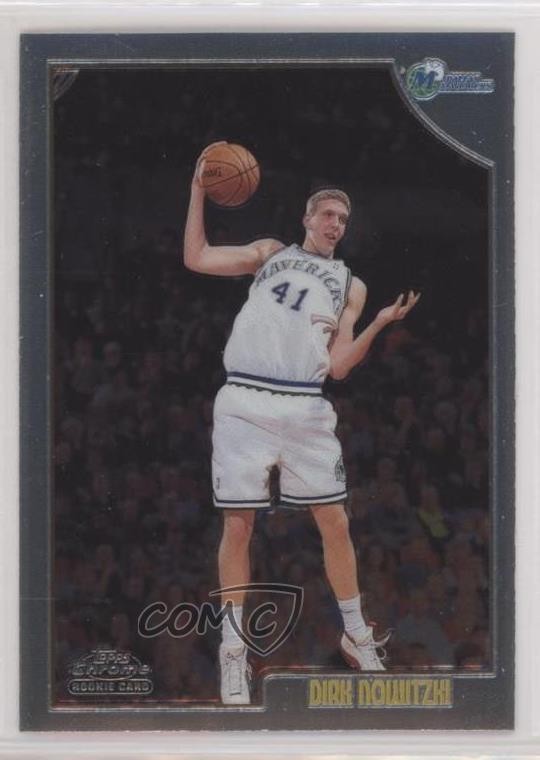 1998-99 Topps Chrome Dirk Nowitzki #154 HOF 0d6s