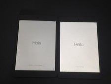 Lot of 2 - Apple iPad Mini  1st Generation  7.9" Color  16 GB  Model: A1432