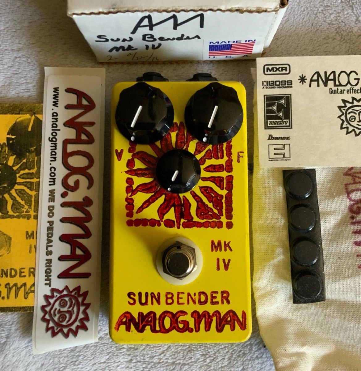 Analog Man Guitar Fuzz Pedals for sale | eBay