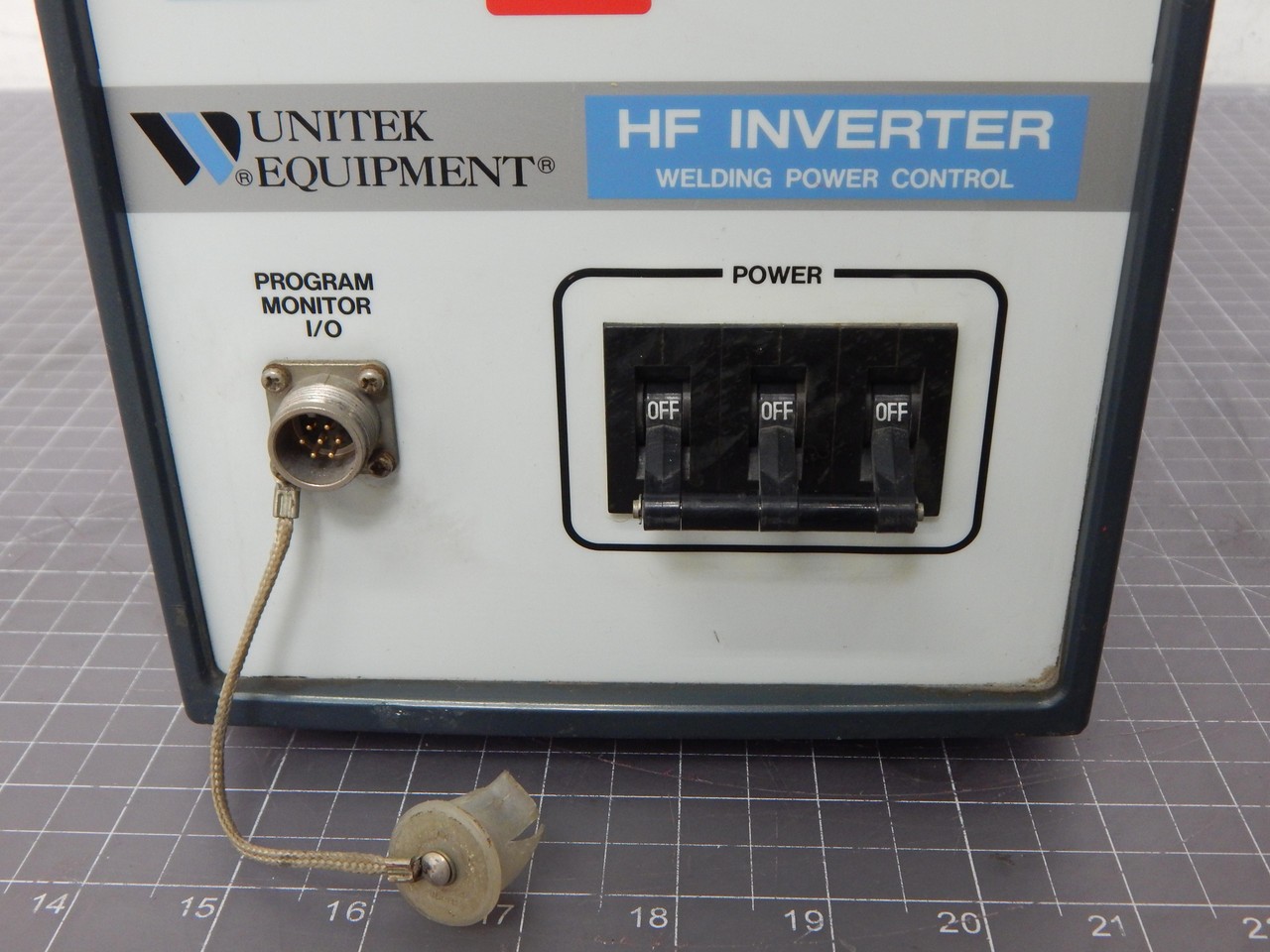 UNITEK MIYACHI 1-243-01 HF INVERTER WELDING POWER CONTROL 300 PK 1000 HZ 23 KA M