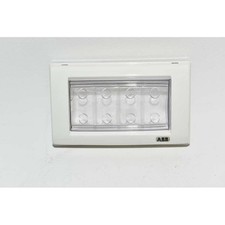 ABB Elos19380636 Placca Stagna IP55 4 Moduli Bianca