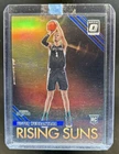 2023-24 Panini Donruss Optic Victor Wembanyama Rising Suns RC Blue #/49 Spurs