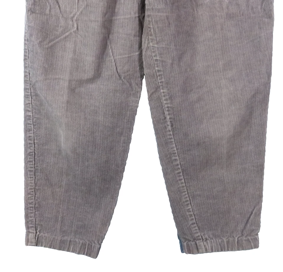 PANTALONES DE PANA GRIS ESPRIT DE COLECCIÓN Plisados holgados holgados PIERNA CÓNICA (11/12) 25x26,5 Foto 4 de 4