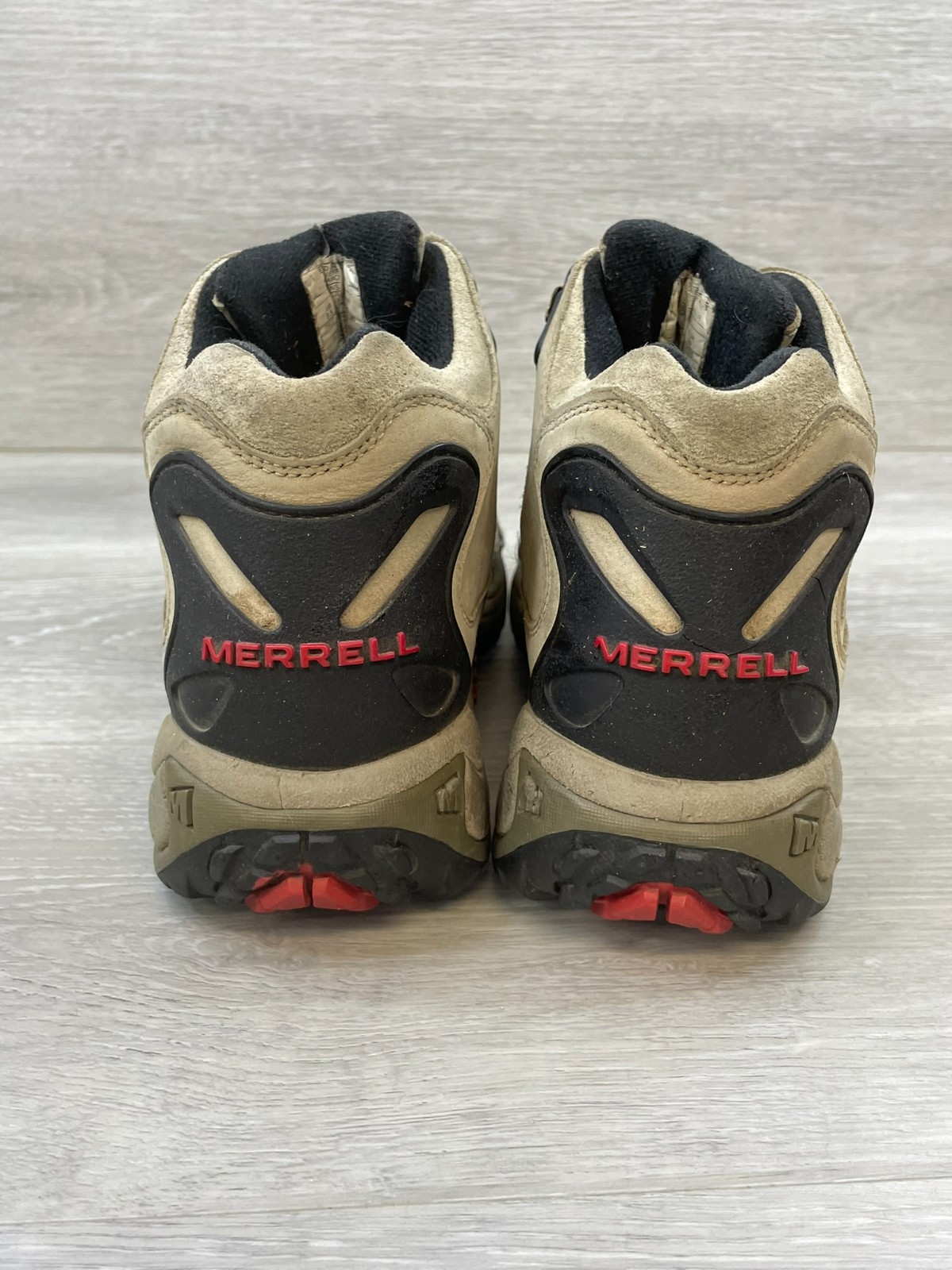 Merrell Reflex Mid stivaletto donna 8 5 marrone escursionismo pelle Gore Tex stringato