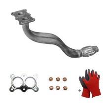 Hosenrohr Flexrohr  Auspuff + Anbausatz  fur Seat Leon 1M1  Toledo 1M2 1595ccm