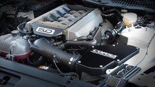 Corsa Performace Closed Box Air Intake Kit For 2015-2016 Ford Mustang Gt 5.0l V8