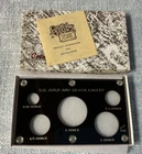 Capital Plastic Coin Holder #434 US Gold & Silver Eagles -Sleek black new in box
