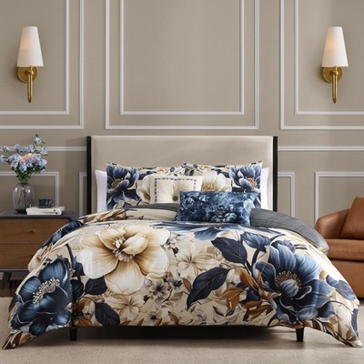 Bebejan English Manor 100% Cotton 5 Piece Reversible Comforter Set