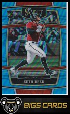 2022 Panini Select #14 Seth Beer Rookie Light Blue #/149