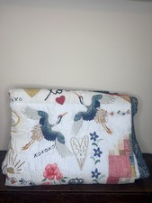 Pottery barn Devin Embroidered Love Quilt Kin...
