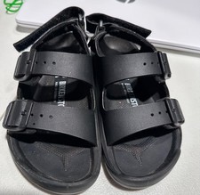 Kids Birkenstock Sandals Size 29 C11-11.5 Black Made in Germany