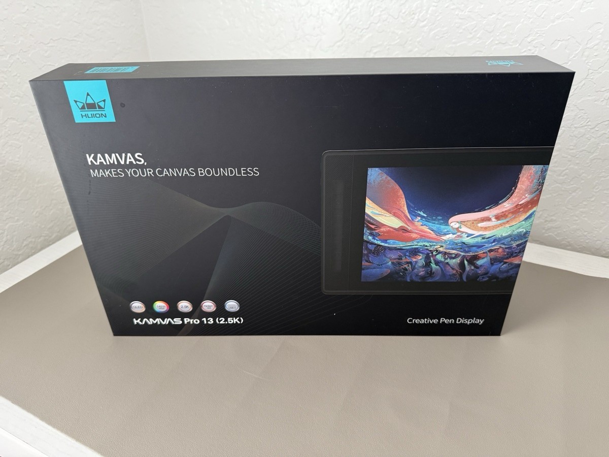 Huion KAMVAS Pro 13 2.5K Graphics Tablet Creative Pen Display USB 