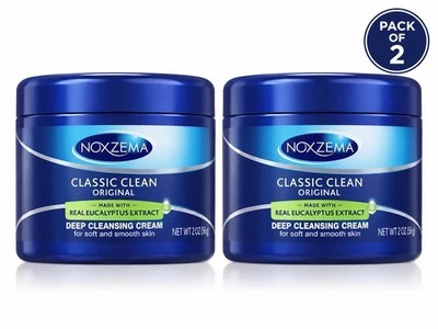 Noxzema Classic Clean Cream, Original Deep 2 Oz(2 PACK)
