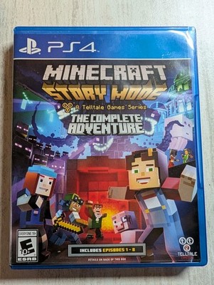 Minecraft: Story Mode The Complete Adventure PlayStation 4 PS4 In Case Telltale