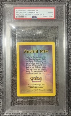 2000 WOTC Pokemon Ancient Mew - The Movie 2000 Promo - Sealed Pack