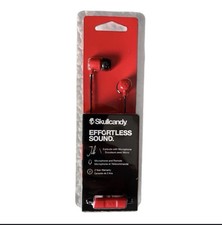 Skullcandy Jib Wired Earbuds - Red/Black