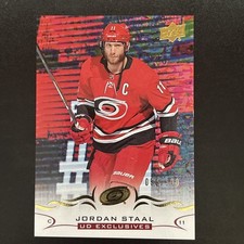 2018-19 Upper Deck - Jordan Staal #37 UD Exclusives 59 /100 Carolina Hurricanes