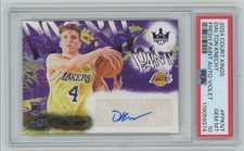 2024-25 Court Kings Fresh Paint VIOLET Dalton Knecht Rookie Auto /49 PSA 10