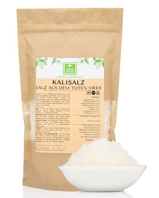 Kalisalz aus dem Toten Meer 1kg von der Grünen Essenz - Totes Meer Salz