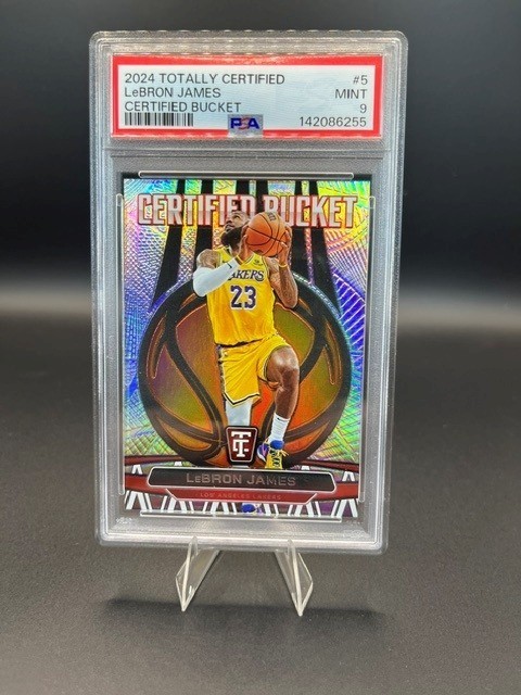 2024-24 Totally Certified # 5 LeBron James, PSA 9, Certified Bucket