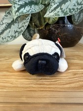 Ty Beanie Baby - PUGSLY the Pug Dog 8 Inch Stuffed Plush