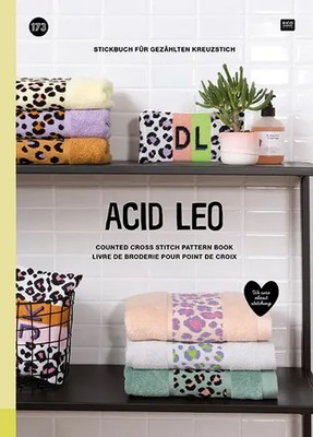 Acid Leo Stickbuch für gezählten Kreuzstich Buch Deutsch 2020 RICO-Design tap