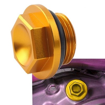 Gold Öldeckel Öleinfülldeckel für Suzuki RM80 85 RM125 RM250 DR200 DR650 DRZ400