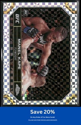 Manel Kape 2024 Topps Chrome UFC #119 X-Fractor F65