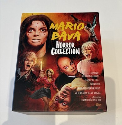 Mario Bava Horror Collection Blu-ray 6 Discs Baron Blood Dracula Teufel Engel