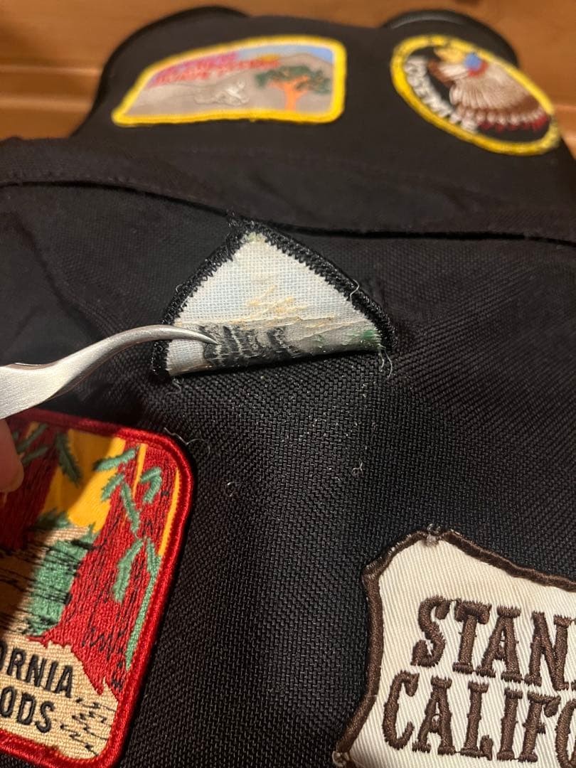 Standard California Porter Backpack Patch Used Du… - image 4