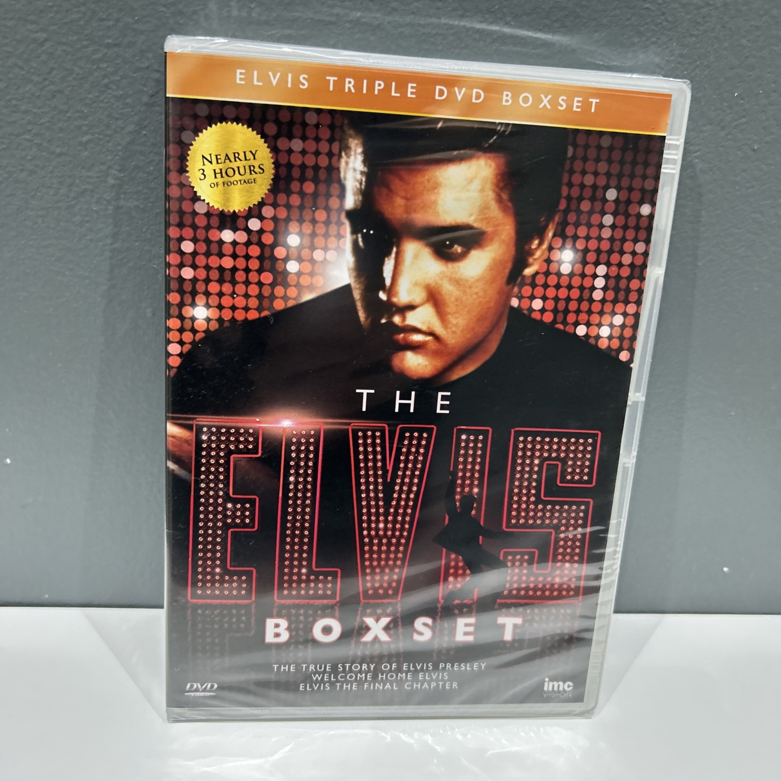 The Elvis Boxset Triple DVD [SEALED] True Story + Welcome Home + Final Chapter