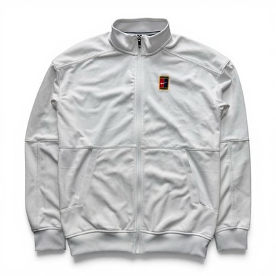 Nike Tennis Court Trainingsjacke Trackjacket Weiß Size XS Unisex