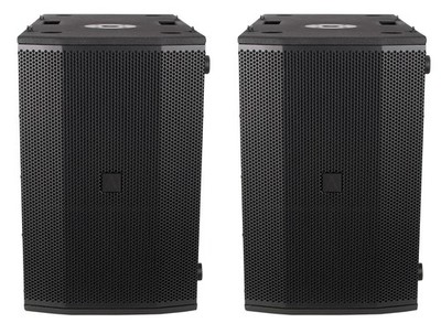 (2) Avante Audio Imperio SUB210 Dual 10'' 700W RMS Powered DJ PA Subwoofers Sub
